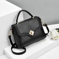 富贵鸟包包女2021新款时尚斜挎包高质感女包单肩包女士洋气手提包 黑色