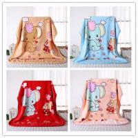 婴儿童毯毛毯双层加厚冬季新生儿抱毯儿童盖毯被子新生宝宝云毯 双层云毯-花型随机105*120 自用(简单包装)