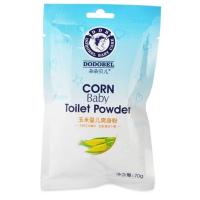 朵朵贝儿婴儿爽身粉纯天然植物宝宝新生儿童玉米爽身粉140g多规格 爽身粉70g一包