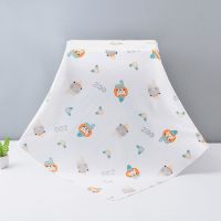新生儿纯棉包被春秋夏婴儿洗澡浴巾刚出生包巾产房抱被宝待产凉被 小熊狮(超柔) 80*80厘米