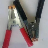 电瓶夹子搭电火线电线大号鳄鱼纯铜强力加厚大号 半包加厚普通款一对