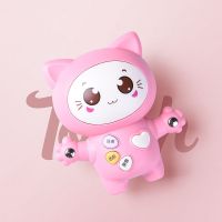 儿童玩具男孩3岁4以上生日礼物7一9益智力整蛊玩具抖音网红女孩 情侣猫-粉 录音触摸弹奏夜灯0 带包装款