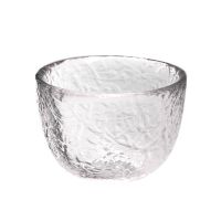 温酒壶烫酒壶家用日式锤纹二两白酒分酒器玻璃白酒杯 透明 A款酒杯