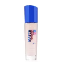 英国芮谜 Rimmel Match Perfection匹配粉底液 带泵头持久不脱妆 蓝瓶10 最白色