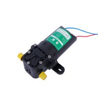 雨露DP-521水泵12V直流微型隔膜泵自吸泵洗车浇花喷雾器农用家用 两脚521凌奥3.5L 一个(送卡扣一个 小七字弯