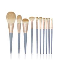 花样10支蓝桥化妆刷套装全套软毛眼影腮红粉底刷子化妆工具一套 10支蓝桥化妆刷套装