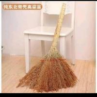 扫把清洁竹扫把手工小扫帚马路清洁扫院子户外室内马路扫地。 纯东北高粱扫把