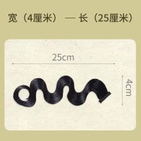 复古假发刘海女手推波纹假发片民国古风旗袍造型汉服配饰发型头饰 小号手推波纹刘海