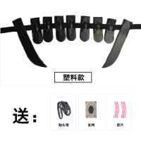 戏剧戏曲水鬓花旦小姐包头片子京剧用品刘海贴片仿真发假片子鬓角 塑料款[送三件套]