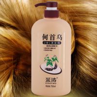 采涛茶籽何首乌柔顺洗发水去油控油去屑止痒男女士专用丝滑750ml 采涛何首乌二合一洗发水750ml
