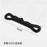 发夹头饰 成人 盘发 丸子头懒人编发造型百变蓬松花苞头发饰发带 大号盘发器-单个