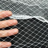 新款黑白大网格头纱硬纱布艺 新娘结婚纱摄影拍照菱形网眼纱布料 白色