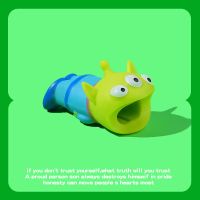 可爱华为mate40pro/nova7/6数据线保护套 手机充电器头缠绕绳贴纸 40W 小头三眼