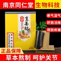 南京同仁堂绿金家园发热姜贴艾草生姜贴颈椎贴腰酸背痛关节生姜贴 一盒装25贴[体验]装