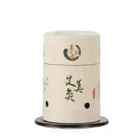 艾灸盒随身灸家用艾灸贴艾条柱艾草祛湿纸筒灸艾灸罐艾灸工具仪器 1罐+15贴(买2送1 买5送3)