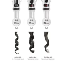 插电卷发棒大波浪烫发陶瓷不伤发内扣八字刘海懒人宿舍学生蛋卷发 [一档恒温]22mm中小卷