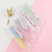 迷你学生电卷发棒糖果色空气刘海烫发懒人卷发神器夹板卷发宿舍用 颜色随机 卷发棒+发饰套装A