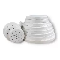 蒸笼纸圆形蒸馒头包子纸一次性小笼包不粘油纸家用包底纸100张/包 大号蒸笼纸30cm 50张