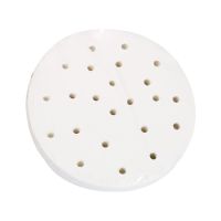 蒸笼纸不粘家用蒸包子馒头纸点心面包纸笼屉纸油纸进口一次性垫纸 400张带孔 3英寸[直径7.9厘米]