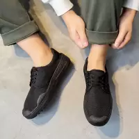 作训鞋男鞋训练迷彩作训鞋女胶鞋民工工地帆布鞋防滑劳保耐磨 鞋带5双 只有鞋带 35