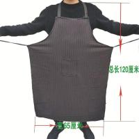 布料耐磨耐脏挂脖式男女通用搬运工电焊仓储食品加工防护劳保围裙 布围裙颜色随机一件
