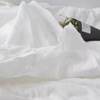 拍视频摄影白色背景布餐桌布布艺ins北欧拍照道具网红长方形台布 纯棉白色背景布(毛边) 70*70cm