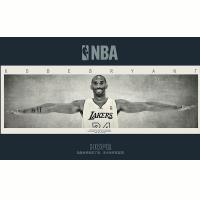 NBA超大高清海报篮球明星库里詹姆斯科比宿舍卧室墙贴画壁纸自粘 科比7 60x90竖/100x60横