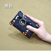 钱包女小钱包2020新款零钱包迷你钥匙包ins女学生韩版可爱硬币包 黑色