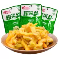 涪陵榨菜丝80g袋装脆口小包装开味咸菜泡菜下饭菜榨菜一箱装 榨菜丝 80g*5袋