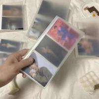 ins拍立得3寸4寸大容量照片明星插页三寸相册本电影票小卡收纳册 3联3寸(可放84张)