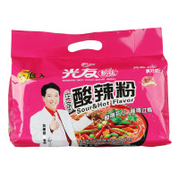 光友粉丝酸辣粉105g*5袋 红薯粉丝四川特产方便面袋装细粉丝速食 1提105g*5袋