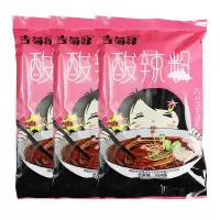 吉蜀源酸辣粉3袋装重庆红薯粗粉条方便速食带调料包四川特产[11月30日发完] 3袋(每袋含6袋料包)