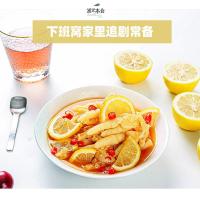 淮记柠檬酸辣无骨鸡爪即食袋装网红去骨凤爪盒装批发熟食泡椒凤爪 两盒(400g)也不错