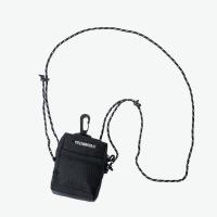 向往的生活张子枫同款韩国piecemaker小包包潮牌斜挎包机能单肩包 黑色小号装不下手机