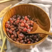 500g-3kg鲁川糖纳红豆奶茶店专用红小豆熟红豆蜜豆免煮水果捞配料 鲁樱糖纳红豆500g