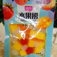 水果捞果味饮料夏日拖肥80克休闲怀旧果冻布丁椰果肉鸡蛋布丁 草莓味5袋