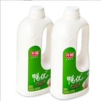 [实装惠]光明原味畅优大桶酸奶1.1kg乳杆菌风味发酵乳水果捞 畅优大桶1.1kg*1桶