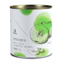 即冲酸奶粉1kg 免发酵菌水果捞甜品专用手工自制老酸奶汁商用原料 苹果老酸奶