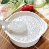 西米 芒果西米露原料4包水果捞椰浆白西米露套餐原料散装400g克 400克*1