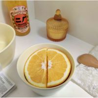 ins风奶黄色酸奶碗早餐燕麦碗 鹅黄色哑光陶瓷饭碗面碗沙拉碗汤碗 哑光嫩黄色-4.25寸小碗