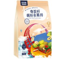 序木堂奇亚籽藕粉水果捞328g/袋 营养早餐速食运动代餐饱腹食品 [无]奇亚籽藕粉水果捞1袋