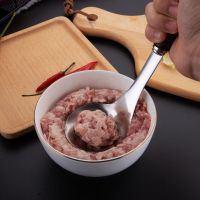 厨房家用不锈钢锅铲锅勺加厚防烫炒菜铲子勺子套装烹饪煮粥勺铲 肉丸勺子