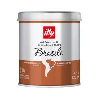 特价 Illy意利意大利进口咖啡精选单品黑咖啡粉125克 巴西粉[2022.6.3到期]