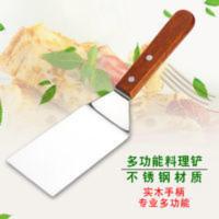 料理铁板烧不锈钢牛排铲刀披萨生煎铲手抓饼工具三角铲煎饼铲子 料理铁板烧不锈钢牛排铲刀披萨生煎铲手抓饼工具三角铲煎饼铲子