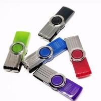 高速u盘2G/4G/8G/16G/32G/64G旋转金属防水U盘电脑车载优盘 半金属旋转U盘 无内存 模型U盘壳一个