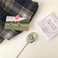 韩国ins同款小狗史努比咖啡勺查理不锈钢可爱搅拌西餐餐具甜品勺 大头史露比