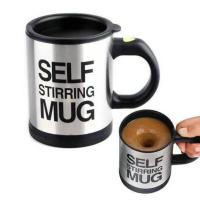 磁力自动搅拌杯懒人咖啡杯家用不锈钢马克杯创意学生宿舍蛋白粉杯 400ml直筒塑料款(不带)