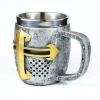 [外贸款]德国复古啤酒杯创意骑士士兵不锈钢马克杯酒吧扎啤杯 [外贸款]德国复古啤酒杯创意骑士士兵不锈钢马克杯酒吧扎啤杯