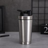 跨境出口304双层不锈钢杯摇摇杯保温杯运动杯直饮杯车载杯咖啡杯 双层摇摇杯运动杯 500ml