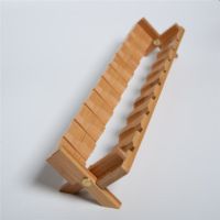 凉杯架竹茶杯架收纳架沥水架品茗茶杯托架可折叠大号茶道禅意空间 九格折叠茶杯架